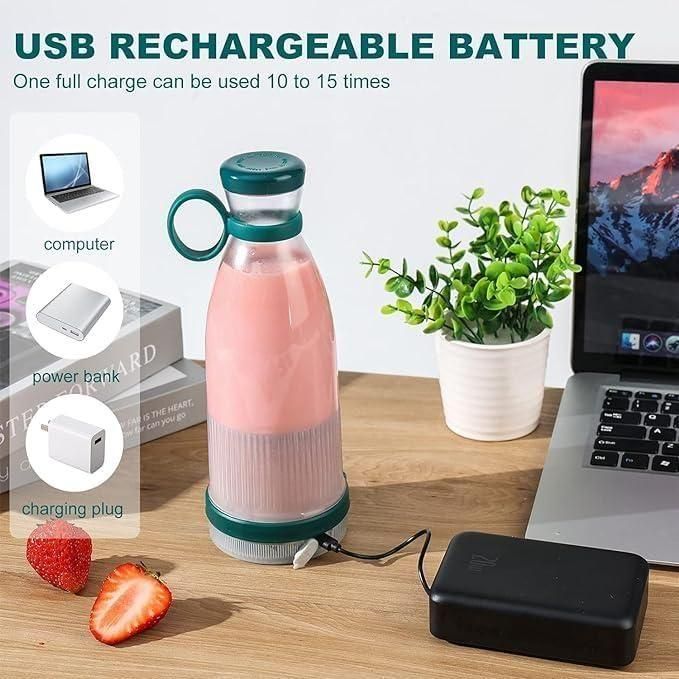 Blend Fresh, Anytime, Anywhere β The Ultimate Portable Juice Blender!ππ₯€