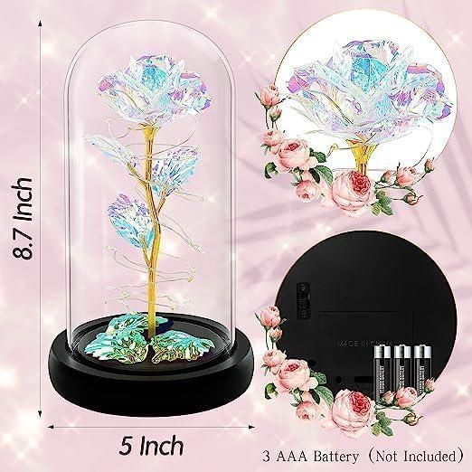Rose Light Up Flower-Timeless Elegance and Romantic Glow