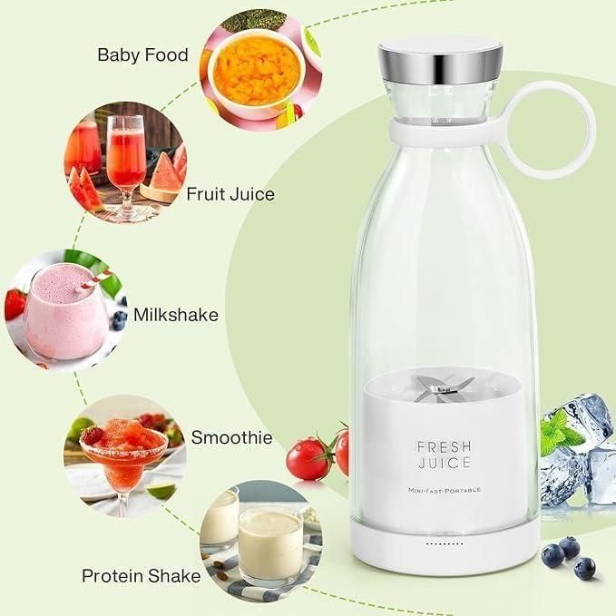 Blend Fresh, Anytime, Anywhere β The Ultimate Portable Juice Blender!ππ₯€