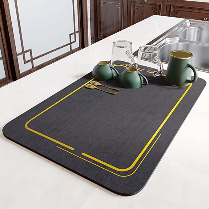 🧼 Lightweight & Washable Quick-Drying Mat – Pack of 2 (Assorted)
