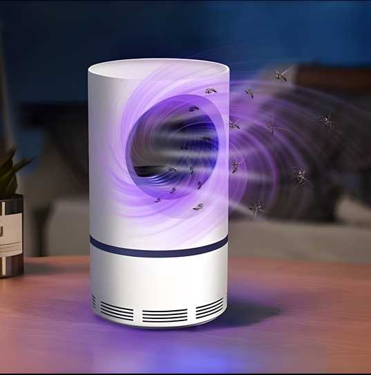 Ecofriendly Electronic Mosquito killer lamp-USB powered, Silent operation, No chemicals, Indoor Use