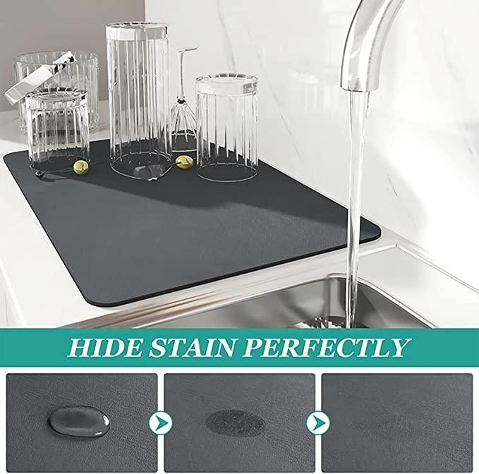 🧼 Lightweight & Washable Quick-Drying Mat – Pack of 2 (Assorted)
