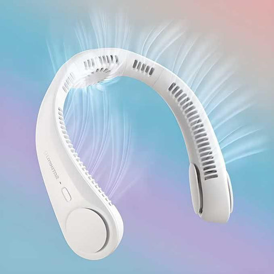 Stay Cool Anywhere with the Ultimate Hands-Free Neck Fan!
