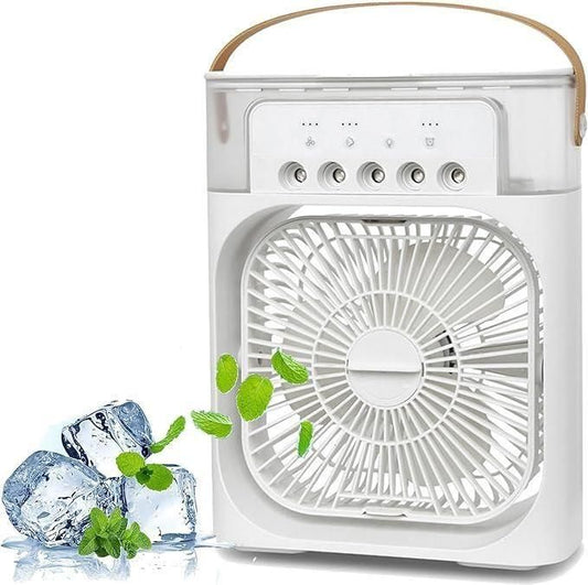 🌬️ Stay Cool Anywhere with the Multifunction Water Spray Mist Fan ❄️