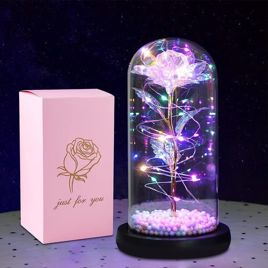 Rose Light Up Flower-Timeless Elegance and Romantic Glow