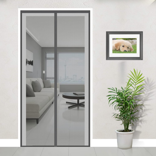 Door Curtain-Mesh Screen Net Home Magnetic Foldable Anti Mosquito Door Curtain🦟❌